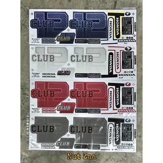 สติกเกอร์ Scoopy i Club12 รุ่น34 ปี2021 ครบสี พร้อมส่ง