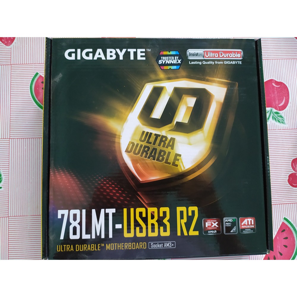 Mainboard เมนบอร์ด AM3 AM3+ GIGABYTE GA-78LMT-USB3 R2 Socket AM3+ (Supports AMD AM3+/AM3) มือสอง