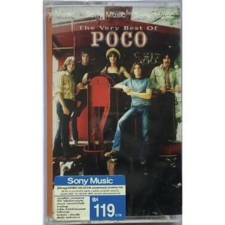 Cassette Tape เทปคาสเซ็ตเพลง The Very Best Of POCO ลิขสิทธิ์ ซีล