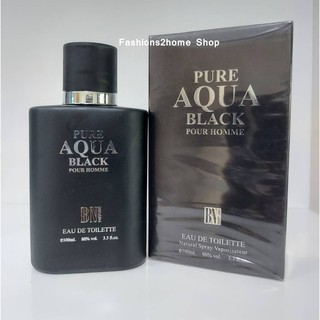 น้ำหอมอาหรับ BN Pure Aqua Black pour homme 100ml