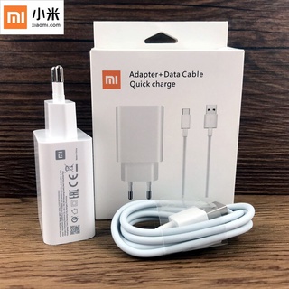 Xiaomi ของแท้ Mi9T อะแดปเตอร์ชาร์จเร็วเทอร์โบ 33W EU Usb QC 4.0 สําหรับ Redmi Note 8 9 Pro Mi 10 9 8 Mix Max