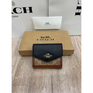 (แท้ 💯%‼)🔥🔥 COACH SHOT WALLET BAG