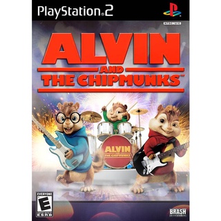 Alvin and the Chipmunks (USA) PS2 แผ่นเกมส์ps2 แผ่นเกมเพล2 แผ่นps2