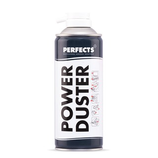 PERFECTS Power Duster (F) 400ml. สเปรย์ลมกำจัดฝุ่น GRAY