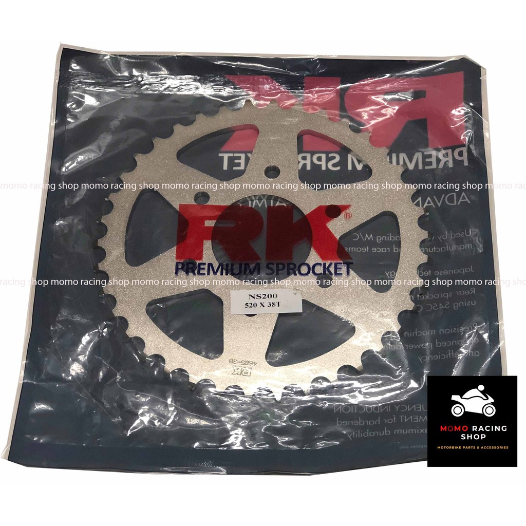 RK Modenas PULSAR NS200 520 เฟืองหลัง