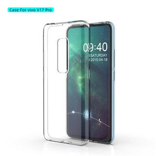 เคสสำหรับเคสโทรศัพท์ซิลิโคนใส Tpu สําหรับ Vivo V 17 Pro V 17 Pro V 17 Pro