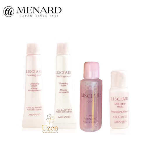 นําเข้าจากญี่ปุ่น *Menard Lisciare Hydration Trial Set