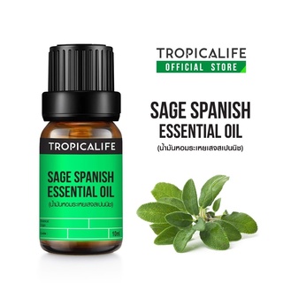 น้ำมันหอมระเหยเสจสเปนนิช SAGE SPANISH ESSENTIAL OIL ปริมาณ 10ml