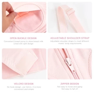 Camera Baby ชุดชั้นในปั๊มนม Freebra บราอเนกประสงค์ ใช้งานง่าย Freesize ปรับได้ตั้งแต่ XS-L