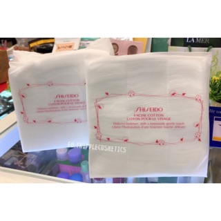 Shiseido  Facial  Cotton (165 sheet  ใน 1ห่อ )