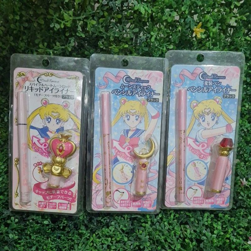 แท้💯Creer Beaute Sailor Moon Miracle Romance Spiral Heart Moon Rod Liquid Eyeliner