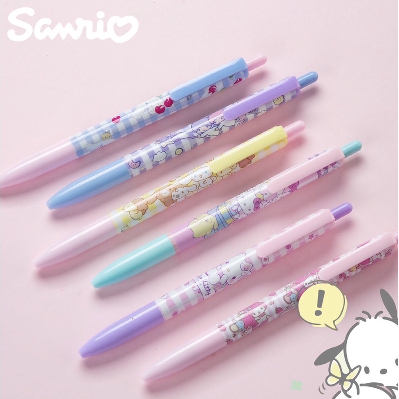 ปากกา Sanrio ปากกาลูกลื่น ซานริโอ้ ขนาด Kitty Little Twin Star Cinnamon My Melody  เครื่องเขียน ✏️ พ