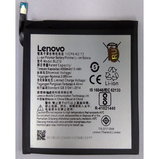 แบตเตอรี่ Lenovo K6 Power (BL272) รับประกัน 6 เดือน แบต Lenovo K6 Power