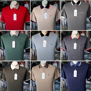 เสื้อคอโปโล สีพื้น คัตติ้งเนี้ยบ- Luici Ventino (size M, L)