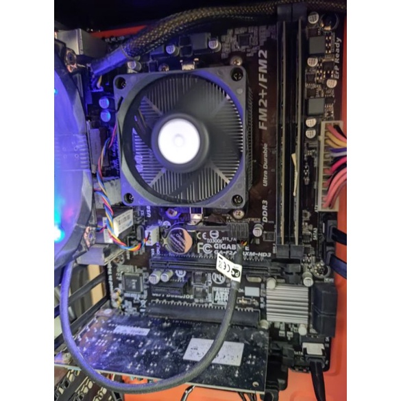 FM2 A8-5600K + Gigabyte F2A88XM-HD3 + Sound Card SB1070