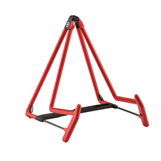 ขาตั้งกีตาร์อคูสติค K&amp;M 17580 Acoustic Guitar Stand “HELI 2” Red กีตาร์ไม่เป็นรอย มั่นคงแข็งแรงพับได้ Made in Germany