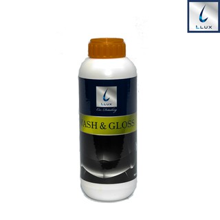 LLUX WASH & GLOSS ผลิตภัณฑ์ล้างและเคลือบเงาสีรถในขั้นตอนเดีย…