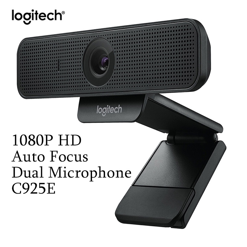 BNew Original Logitech C925e 1080p HD Webcam with Built-In Stereo ...