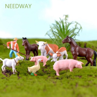 Needway โมเดลม้าเป็ดขนาดมินิสําหรับตกแต่งสวนขนาดเล็ก