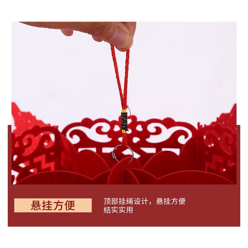 โคมไฟตรุษจีน 2026 โคมไฟกระดาษ สีแดง สําหรับตกแต่งเทศกาลตรุษจีน ปีใหม่ 2026 พัดตรุษจีน ปีงู - รูปที่ 5