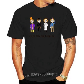 เสื้อยืดสีขาวเสื้อยืด พิมพ์ลาย Gene Wilder Forever สําหรับผู้ชาย และผู้หญิงS-4XL