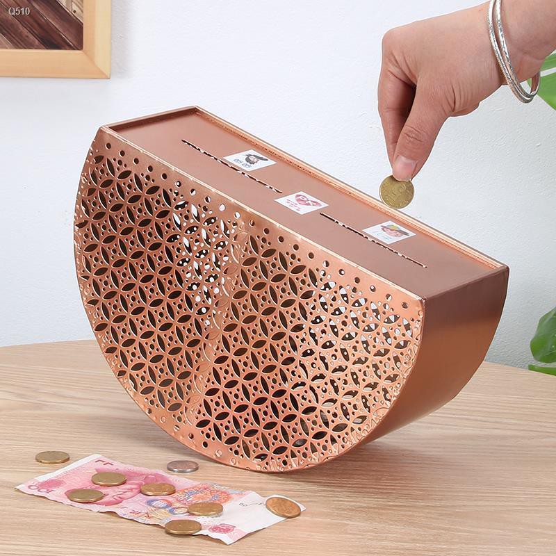 กระปุกออมสินใส กระปุกออมสิน กระปุกออมสิน atm✐✎◑กระปุกออมสิน PK กล่องแผนการออม 365 วัน Iron Art กระปุ