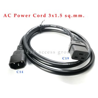 สายไฟ AC POWER CORD C14/C19