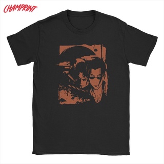 ใหม่ เสื้อยืดคอกลม แขนสั้น ผ้าฝ้าย 100% พิมพ์ลายอนิเมะ Fuu Mugen Jin Samurai Champloo สําหรับผู้ชาย ผู้หญิง ทุกเพศS-5XL