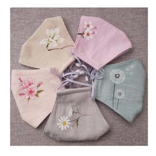 ผ้าฝ้ายสีพื้น ผ้าฝ้ายซักนุ่ม 100% แบ่งขายเป็นหลา ปักด้ายปักดี