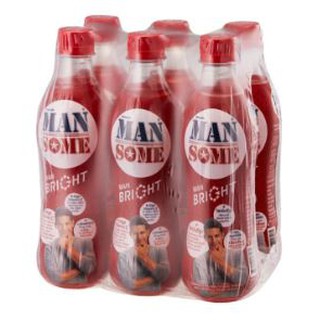 MANSOME แมนซั่ม สูตรแอล-กลูตาไธโอน ขนาด 450ml ยกแพ็ค 6ขวด เครื่องดื่มน้ำองุ่นขาว L-GLUTATHIONE