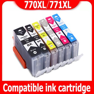 PGI 770 CLI 771 ink PGI 770XL CLI 771XL black PGI770XL CLI771XL ink cartridge Compatible for Canon MG6870 MG5770 MG7770