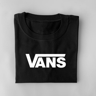 VANS เสื้อยืดผ้าฝ้ายคุณภาพสูง COD GZR