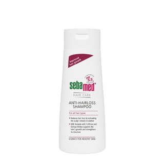 SEBAMED ANTI-HAIRLOSS SHAMPOO pH5.5 (200ML) ซีบาเมด แชมพูป้องกันผมร่วง เหมาะสำหรับผู้มีปัญหาผมร่วง (200มล)