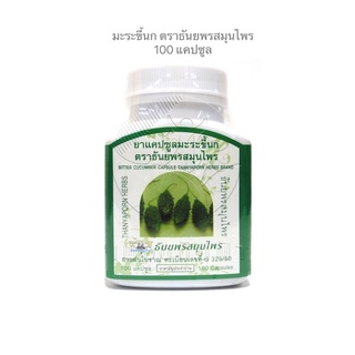 มะระขี้นก ธันยพร สมุนไพร  100 แคปซูล Bitter Cucumber Thanyaporn Herb 100 แคปซูล