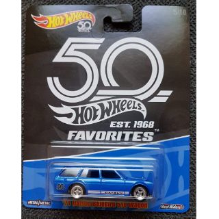 รถ 71 datsun bluebird 510 wagon hotwheels