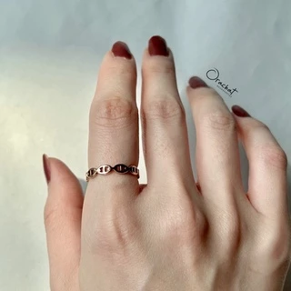 Orachat | Jenny 14k ring. (แหวนตัวเรือนสแตนเลส)
