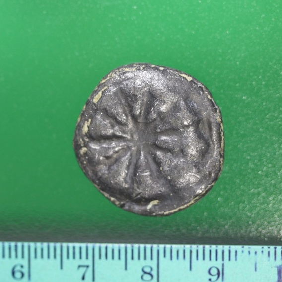 OST03-เหรียญโลหะพระงบน้ำอ้อย พระสะสมเก่าเก็บ พระบ้าน ถ่ายจากเหรียญจริง