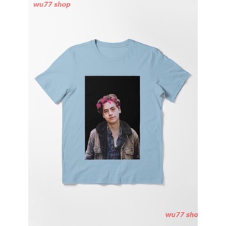 New Cole Sprouse Essential T-Shirt เสื้อยืด ดพิมพ์ลาย เสื้อยืดผ้าฝ้าย คอกลม cotton ความนิยม discount Unisex