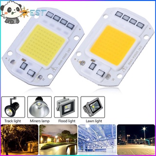 หลอดไฟไดโอดพลังงานสูง 50 w ac 220 v cob led