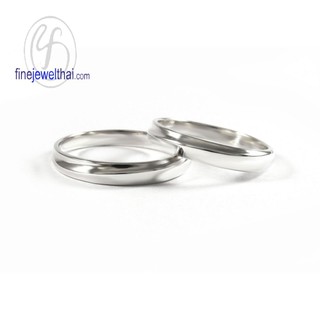 Finejewelthai แหวนคู่-แหวนทองคำขาว-แหวนหมั้น-แหวนแต่งงาน-Couple Ring-Wedding-Ring - RC119800