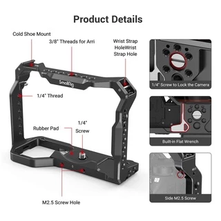 SMALLRIG กรงกล้อง ขนาดเล็ก สําหรับ Sony A7 III A7R III A9 2918
