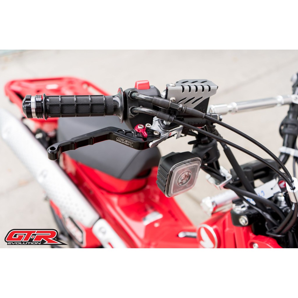 มือเบรค (ปรับ 6 ระดับ) CNC GTR CT-125/KSR (น็อตสแตนเลส) **ใช้กับ wave-125i ปี2023** ราคา ถูกที่สุด ดีลบีเคเค แกลเลอรีภาพที่ 2