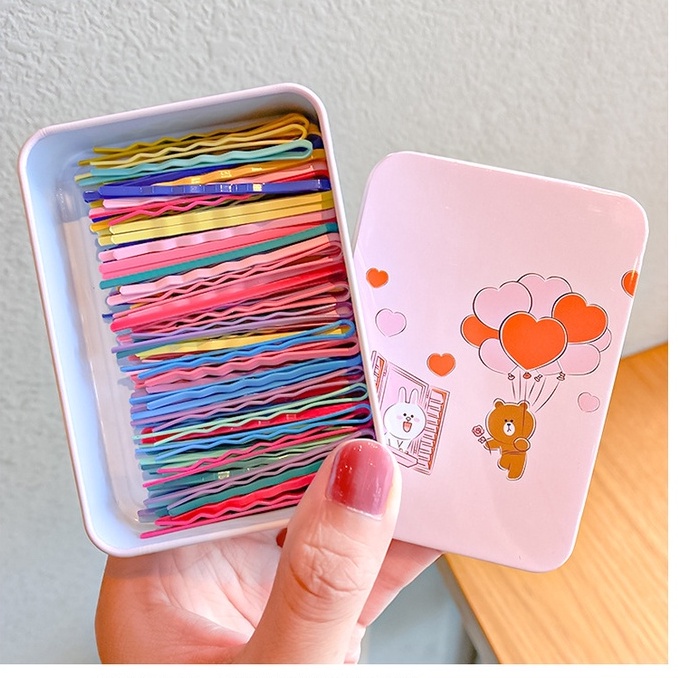 กิ้บดำหนีบผมพร้อมตลับ พร้อมส่งจากกทม - รูปที่ 5