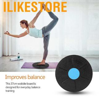 [READY STOCK] ILIKE Balance Wobble Board 37cm Rehabilitation Fitness Exercise Training Yoga Trainer