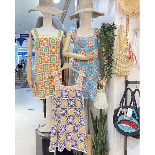 ชุดเดรสถัก #handmade #ชุดถัก #เดรสไหมพรมถัก #เดรสทรงตรง #StyleKorean #เสื้อผ้าแฟชั่น #แฟชั่นเกาหลี #สายเดี่ยว #ไหมพรม