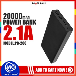 พาวเวอร์แบงค์ THUNDER FLASH รุ่น PB-200 Power Bank แบตเตอรี่สำรอง  ความจุ 20000mAh ได้มาตรฐาน มอก.