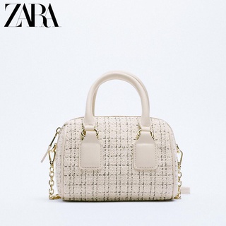 Zara กระเป๋าสะพายไหล่ ทวิตเตอร์ สําหรับผู้หญิง