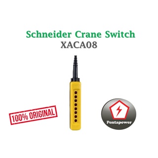 Schneider XACA08 Harmony XAC จี้เปล่า พลาสติก สีเหลือง 8 ช่อง