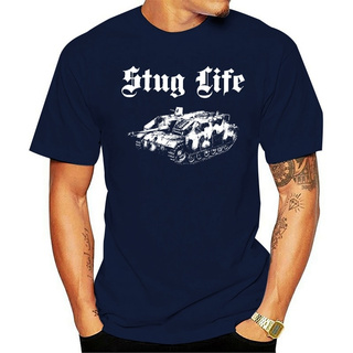 เสื้อยืดแขนสั้น ผ้าฝ้าย พิมพ์ลาย WWII Wehrmacht Army ASL Stug LIfe สไตล์เยอรมัน สําหรับผู้ชาย