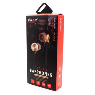 หูฟัง + ไมค์ EARPHONE OKER H123